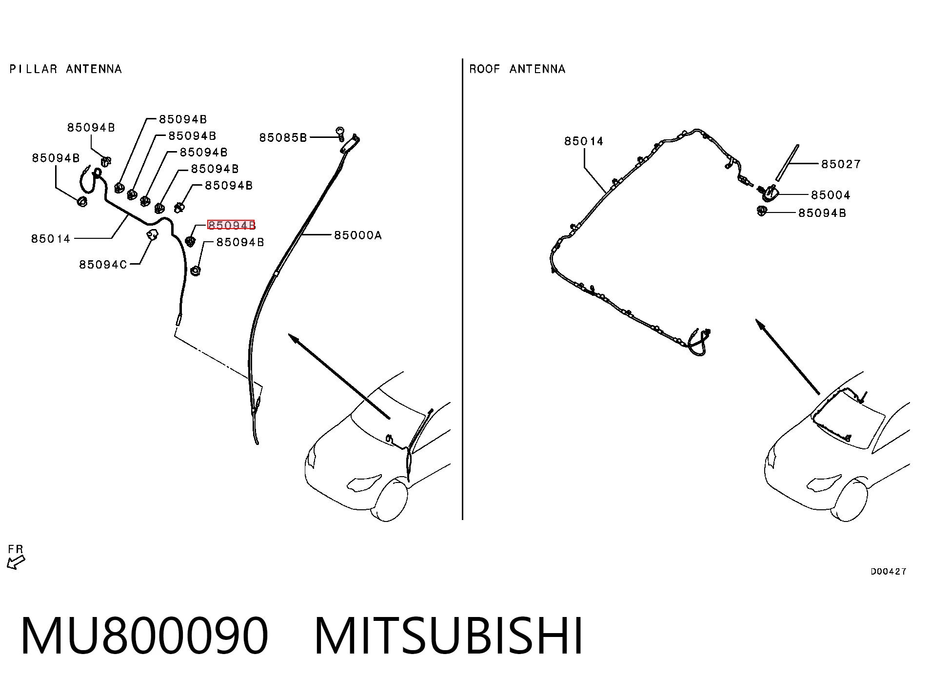 MU800090 Mitsubishi