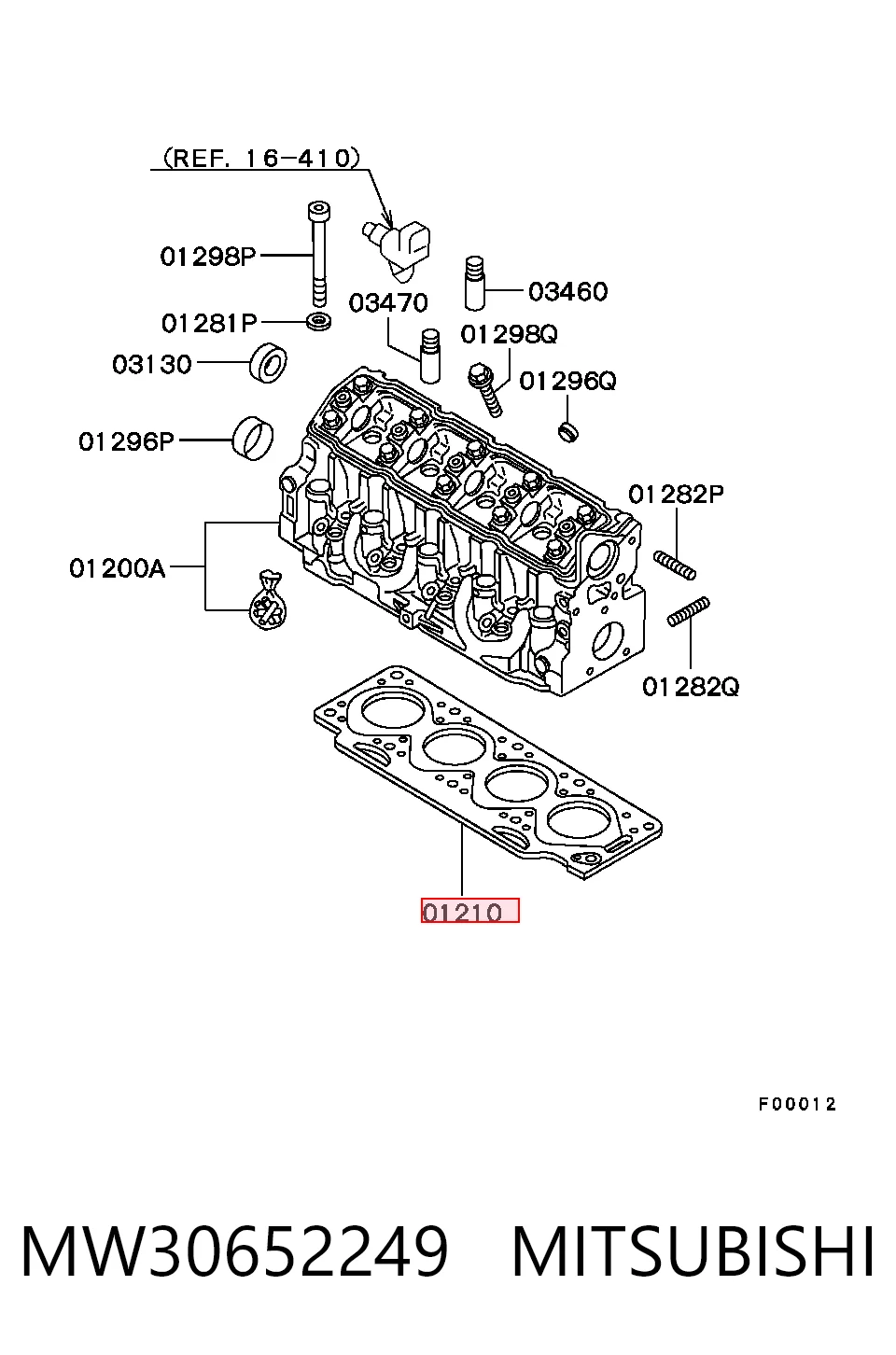 Comprar Junta de culata Volvo S40 I VS