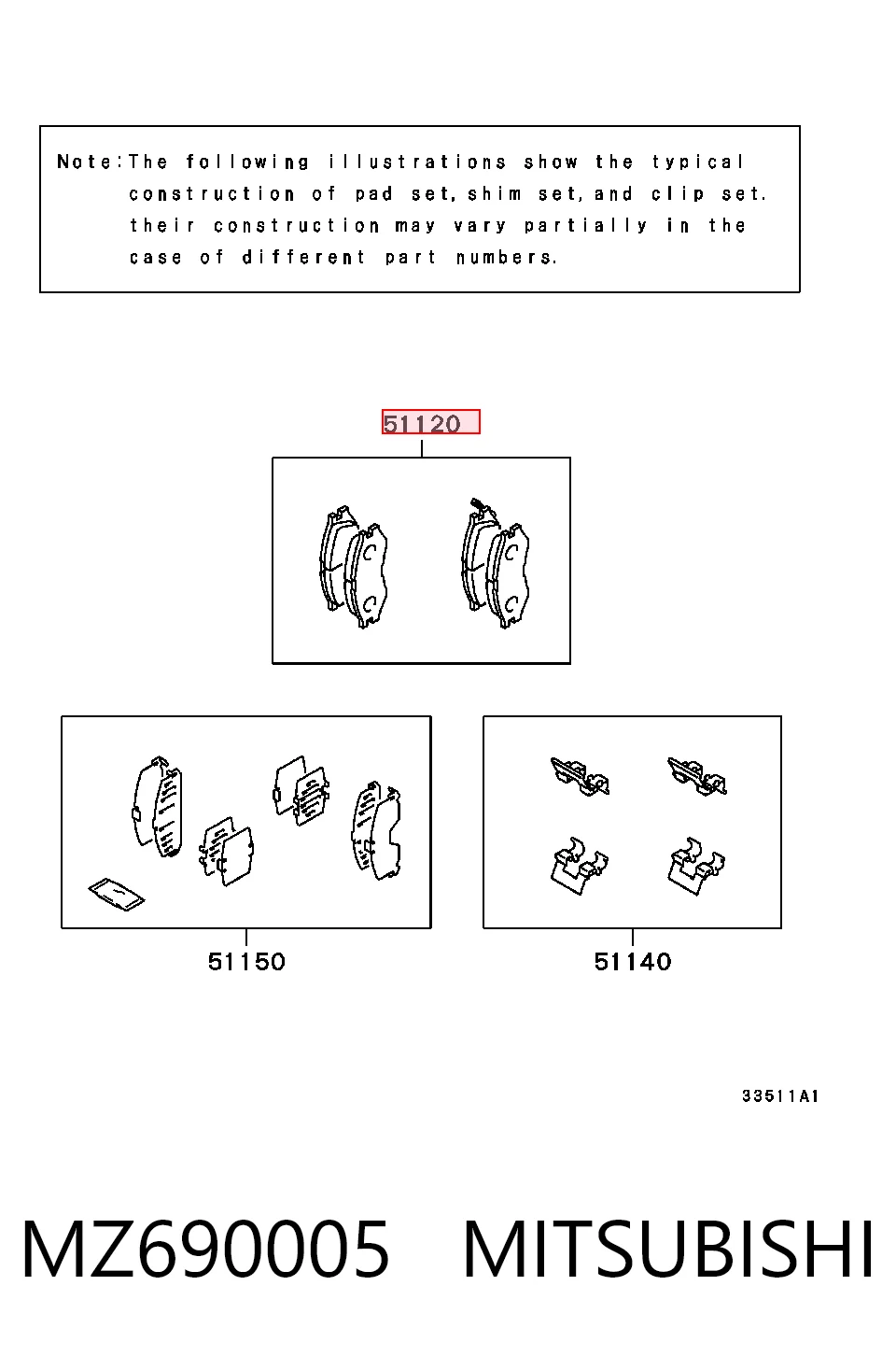 Comprar Pastillas delanteras de freno Colt II C1A
