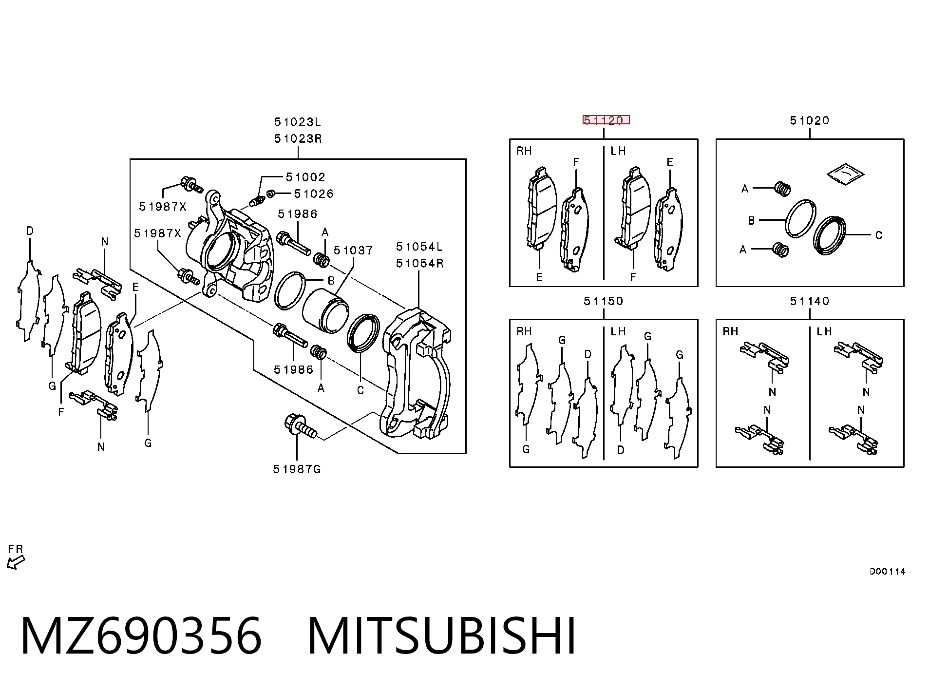 MZ690356 Mitsubishi