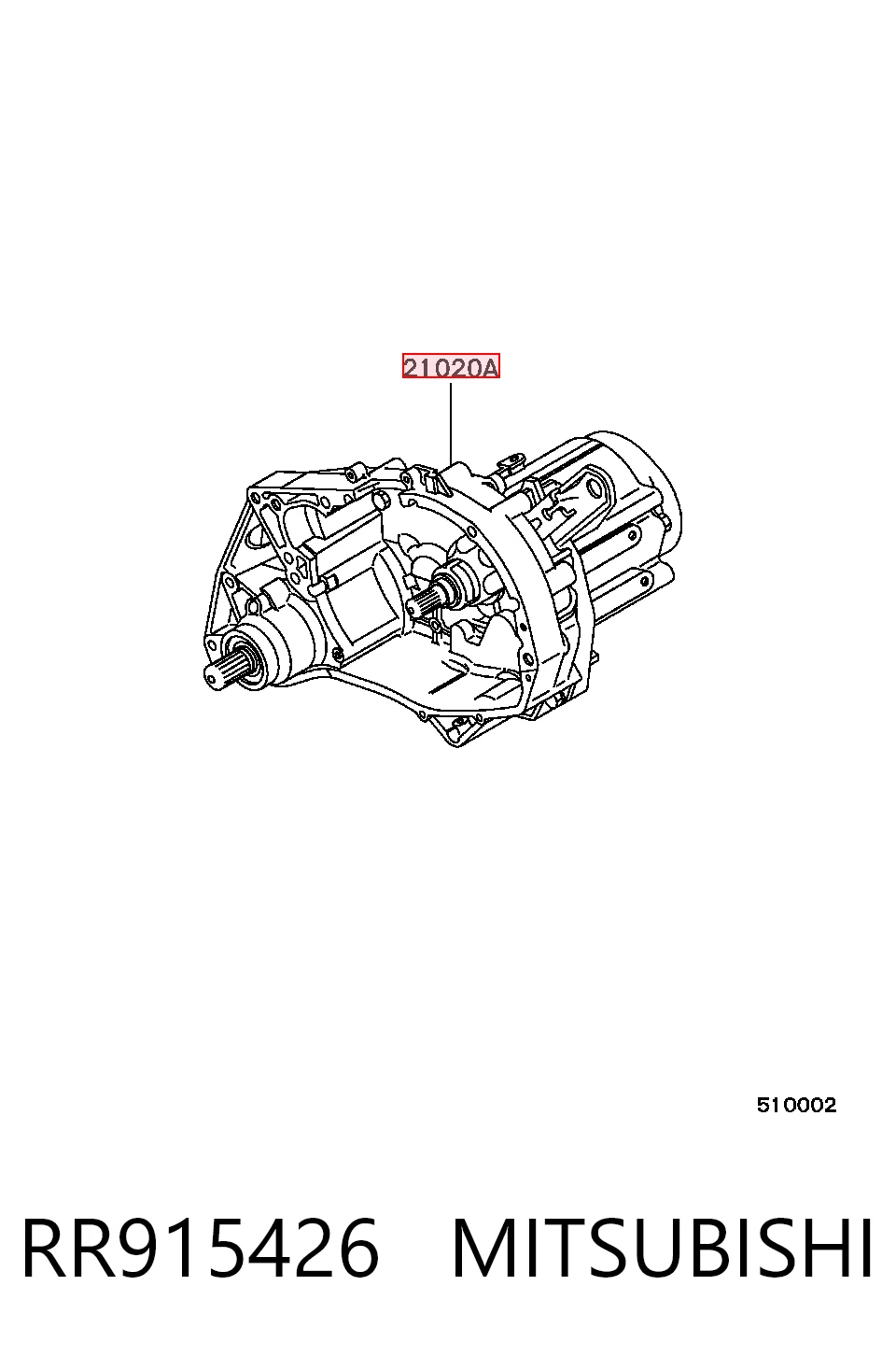 Comprar Caja de cambios manual completa Mitsubishi Space Star  DG0 a bajo precio