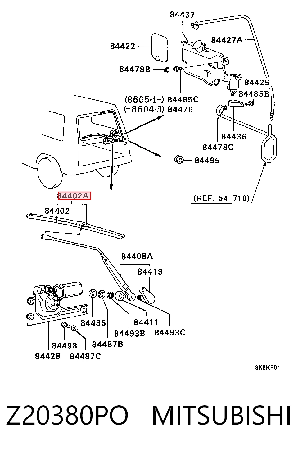 Z20380PO Mitsubishi