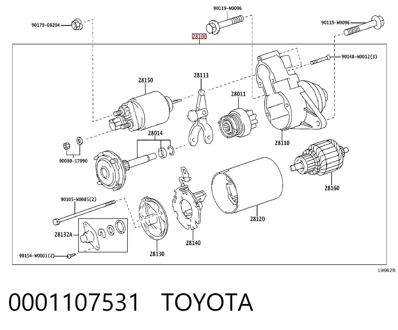 Comprar Motor de arranque Toyota Corolla  E18