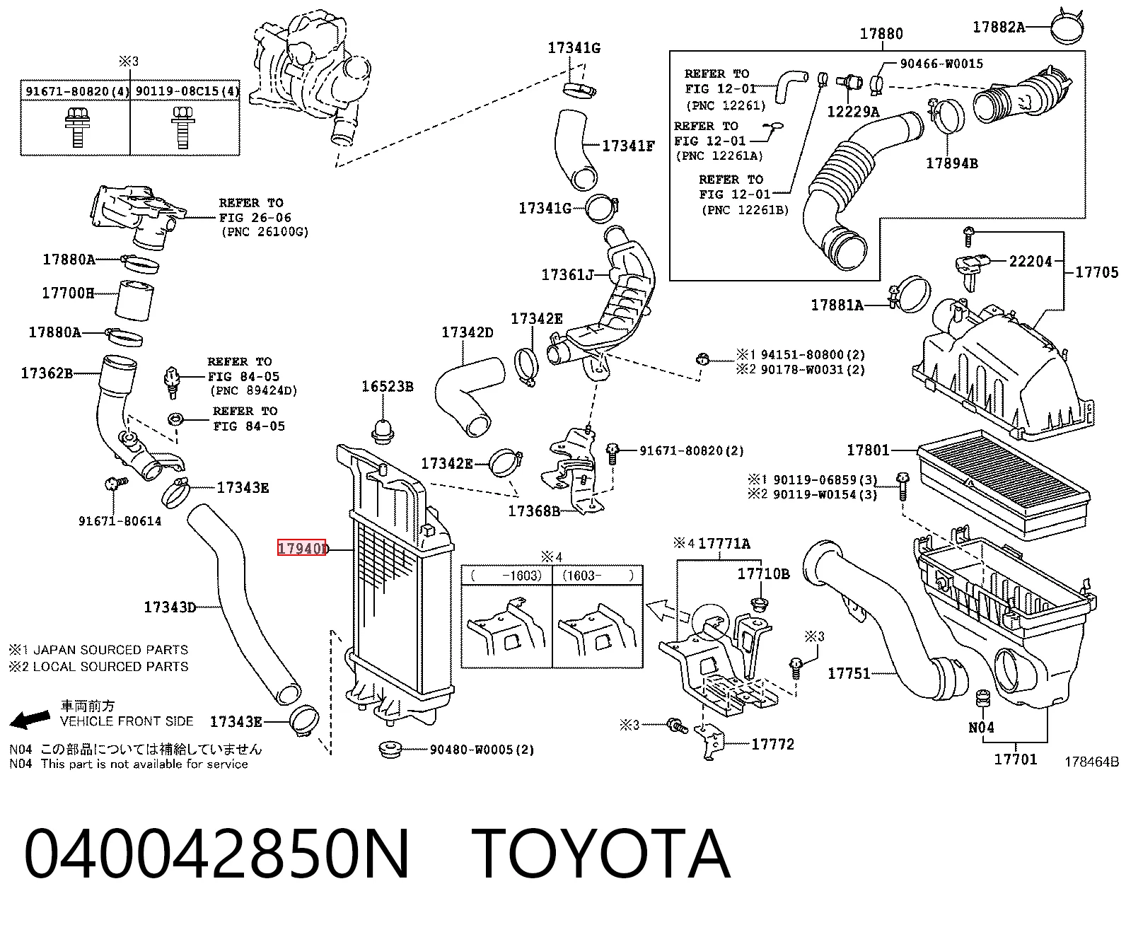 Radiador de aire de admisión Toyota Yaris desde 124,87 €