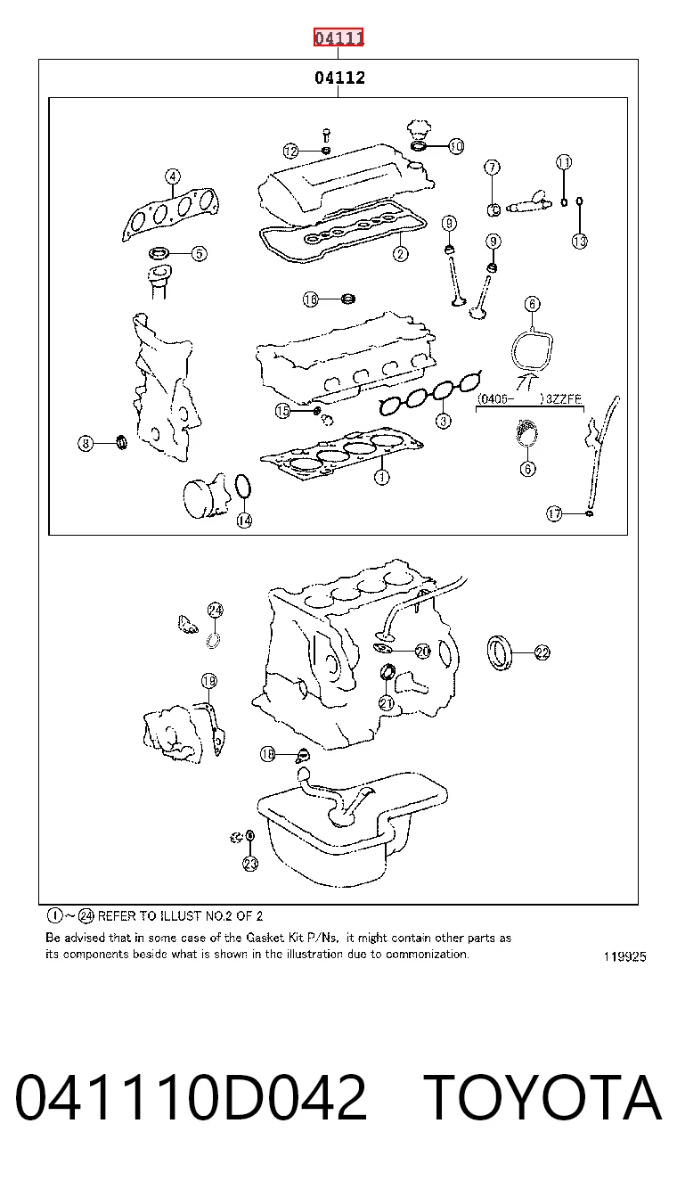 Comprar 430587P Corteco Kit completo de juntas del motor