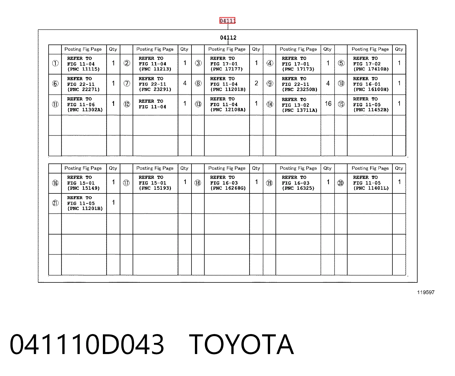 Juego de juntas para motor 430587P Corteco