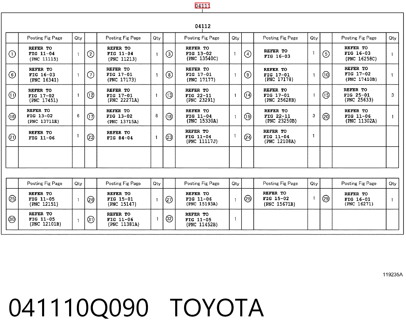 Juego de juntas para motor para Toyota Yaris P21