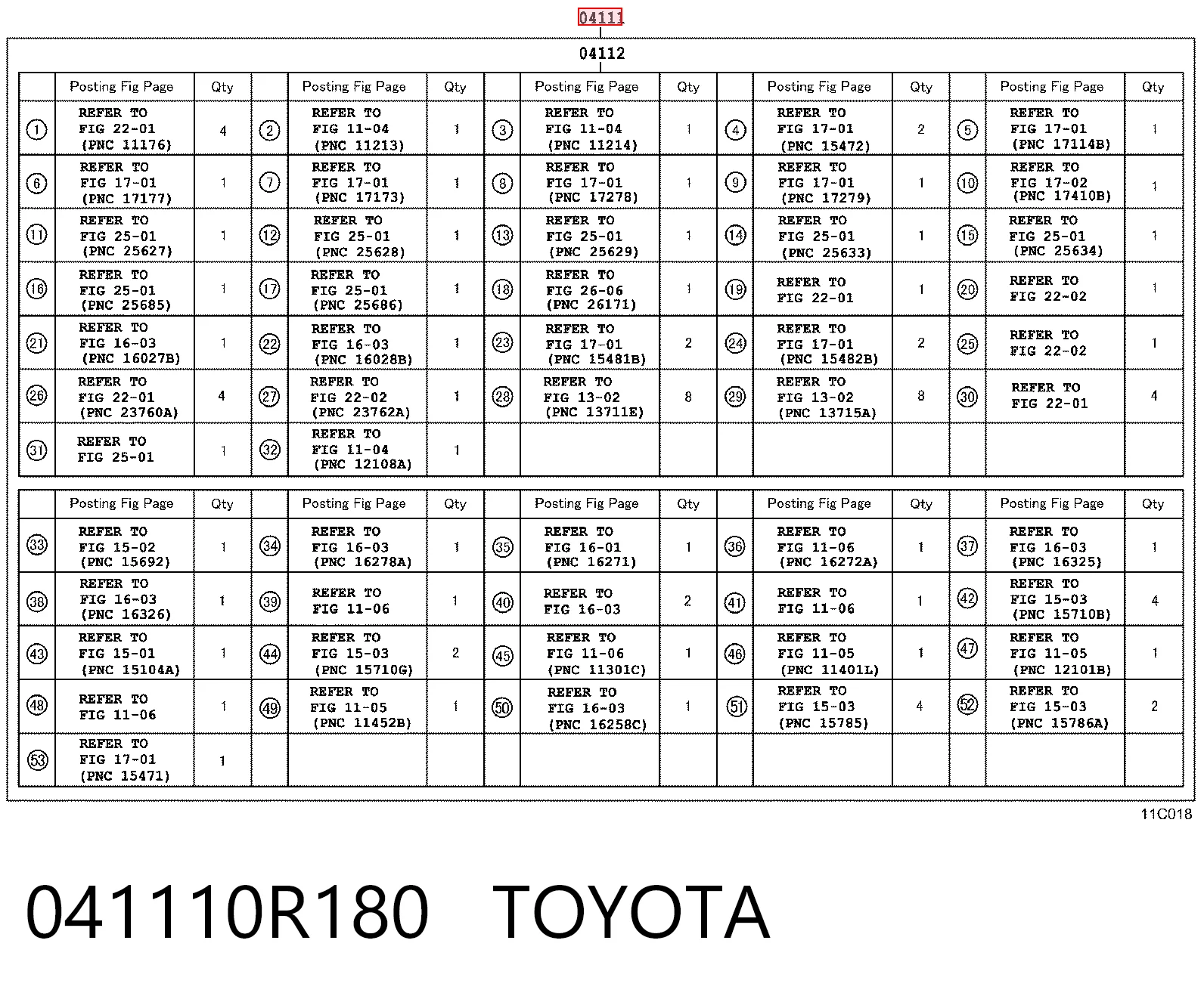 Juego juntas motor para Toyota RAV4 IV A4