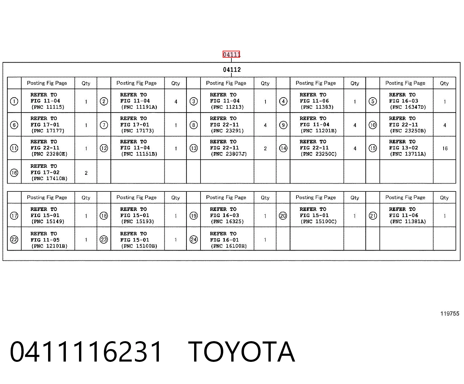 Kit completo de juntas Toyota Corolla liftback (E10) (1992 - 1997) precio, desde 140,30 EUR