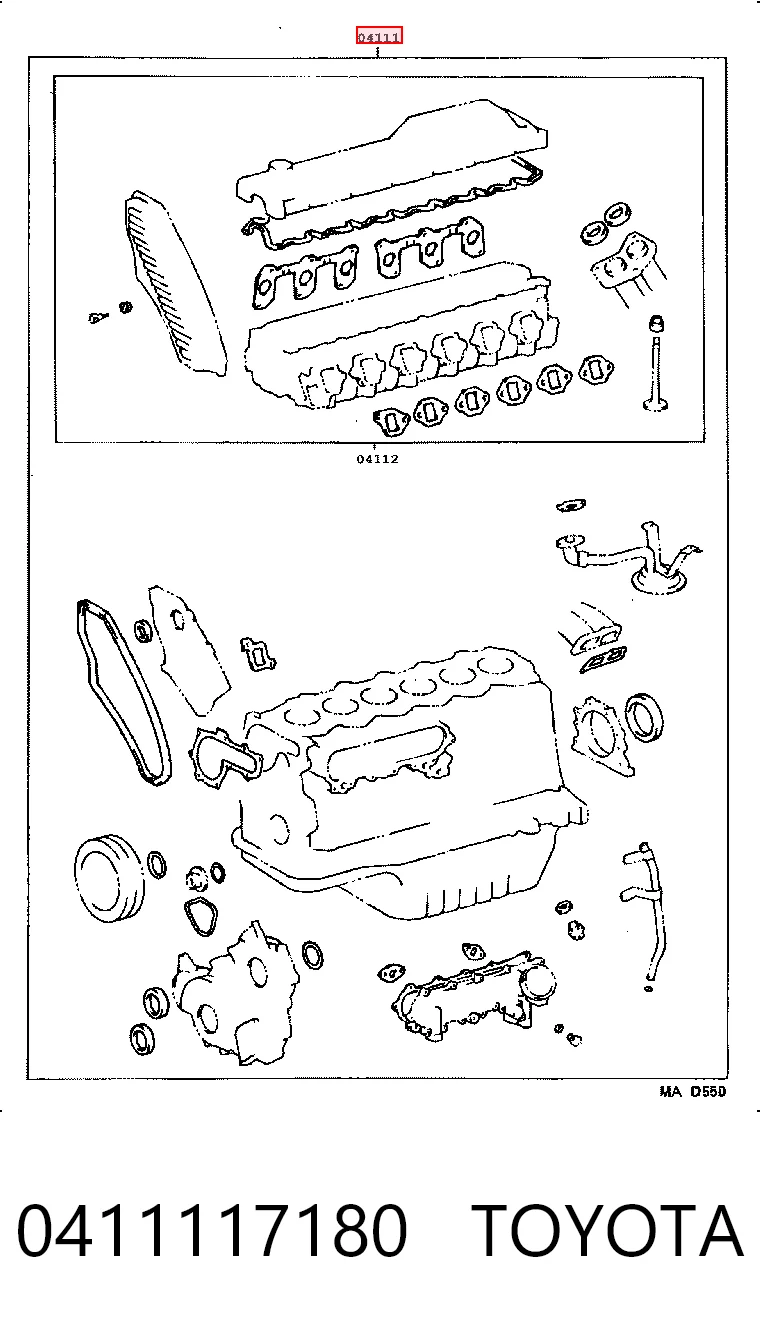 Comprar 430540P Corteco Kit completo de juntas del motor