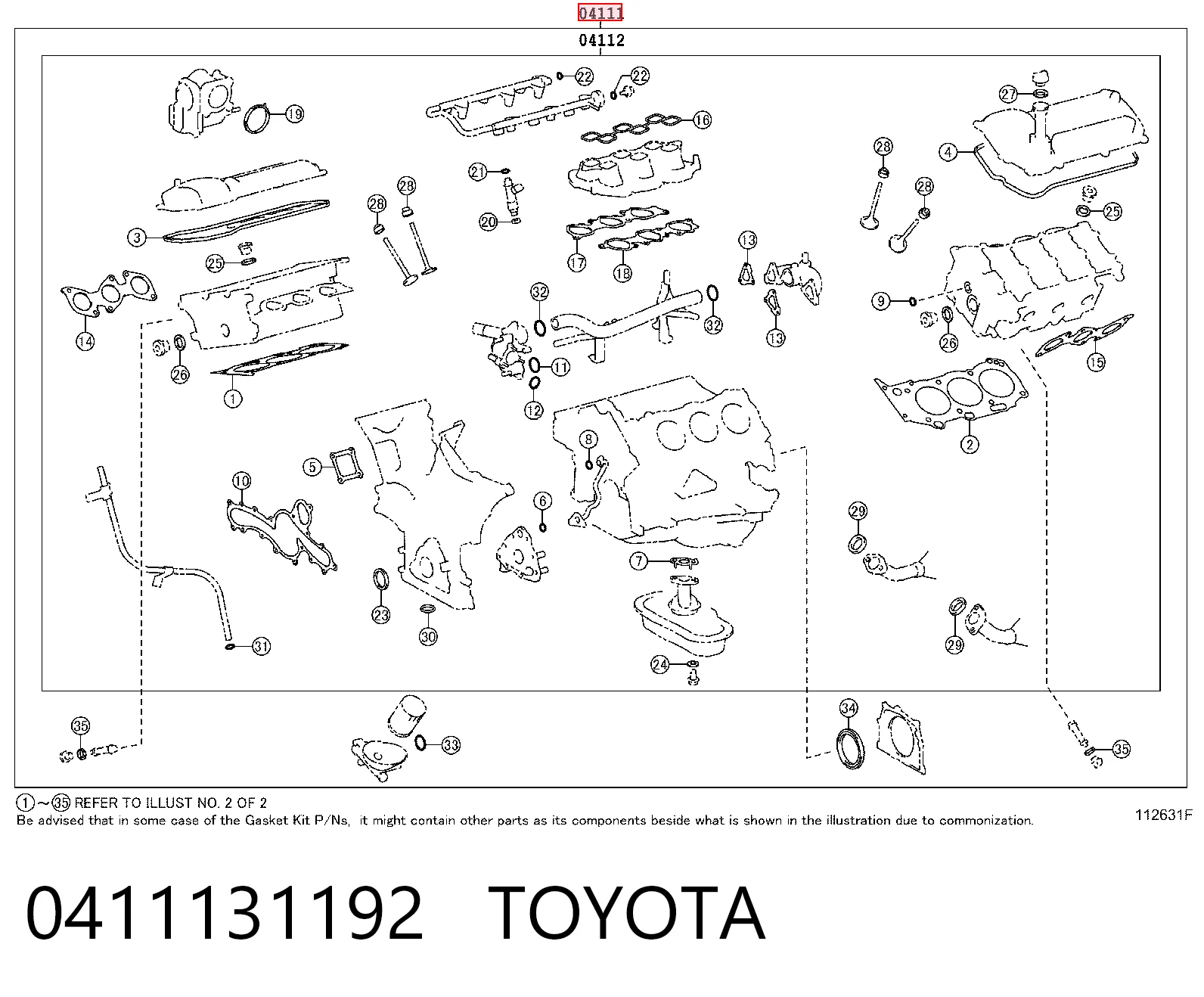Comprar Juego de juntas para motor Toyota Land Cruiser PRADO ASIA J12