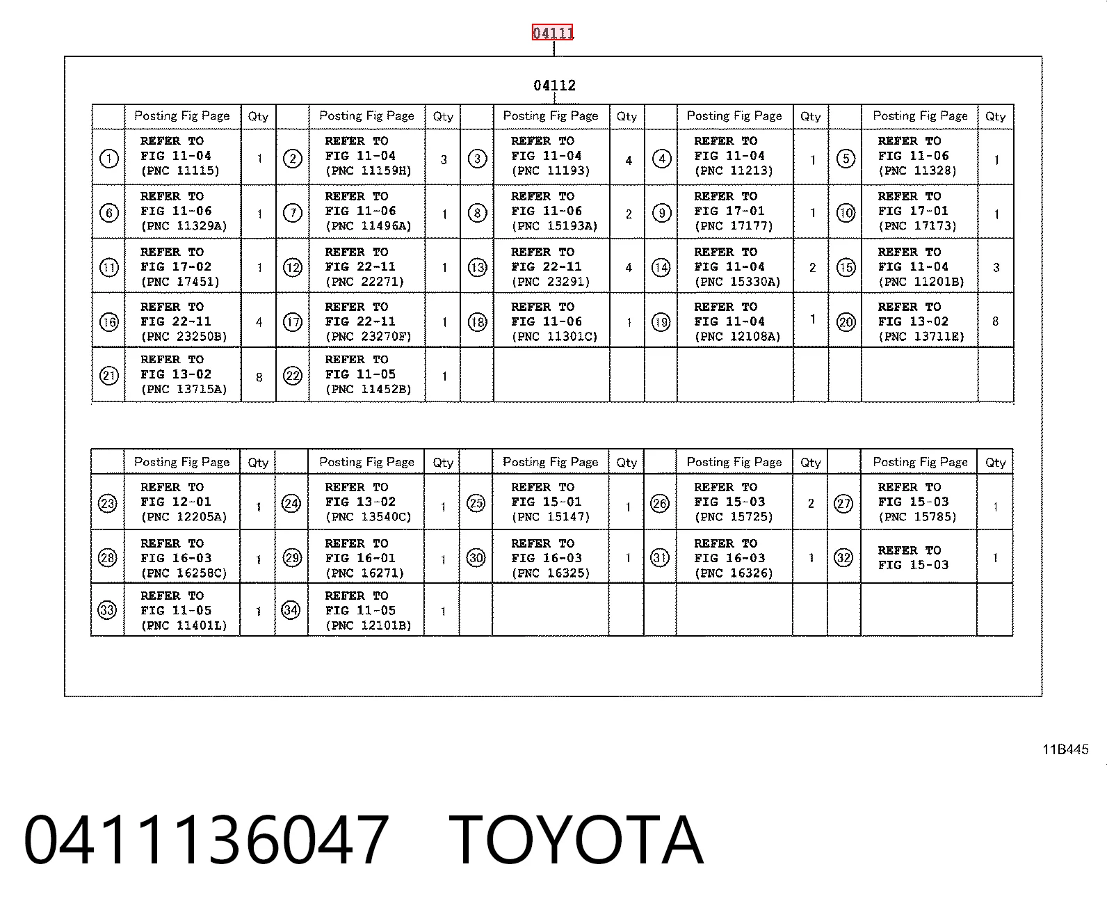  Juego de juntas para motor Lexus RX 