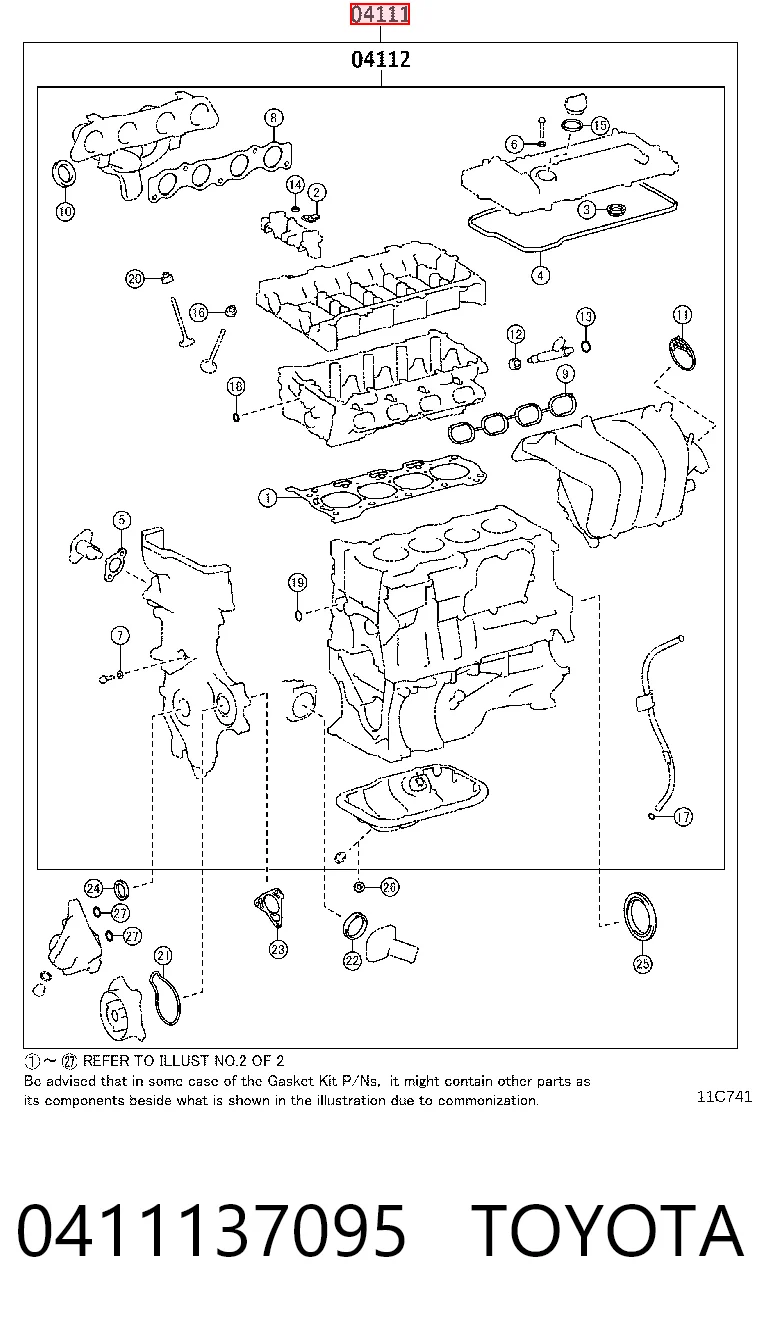 0411137095 Toyota