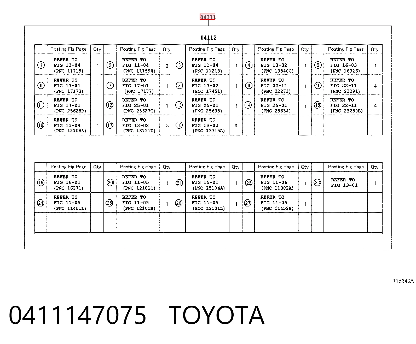  Juego de juntas para motor Toyota Yaris 