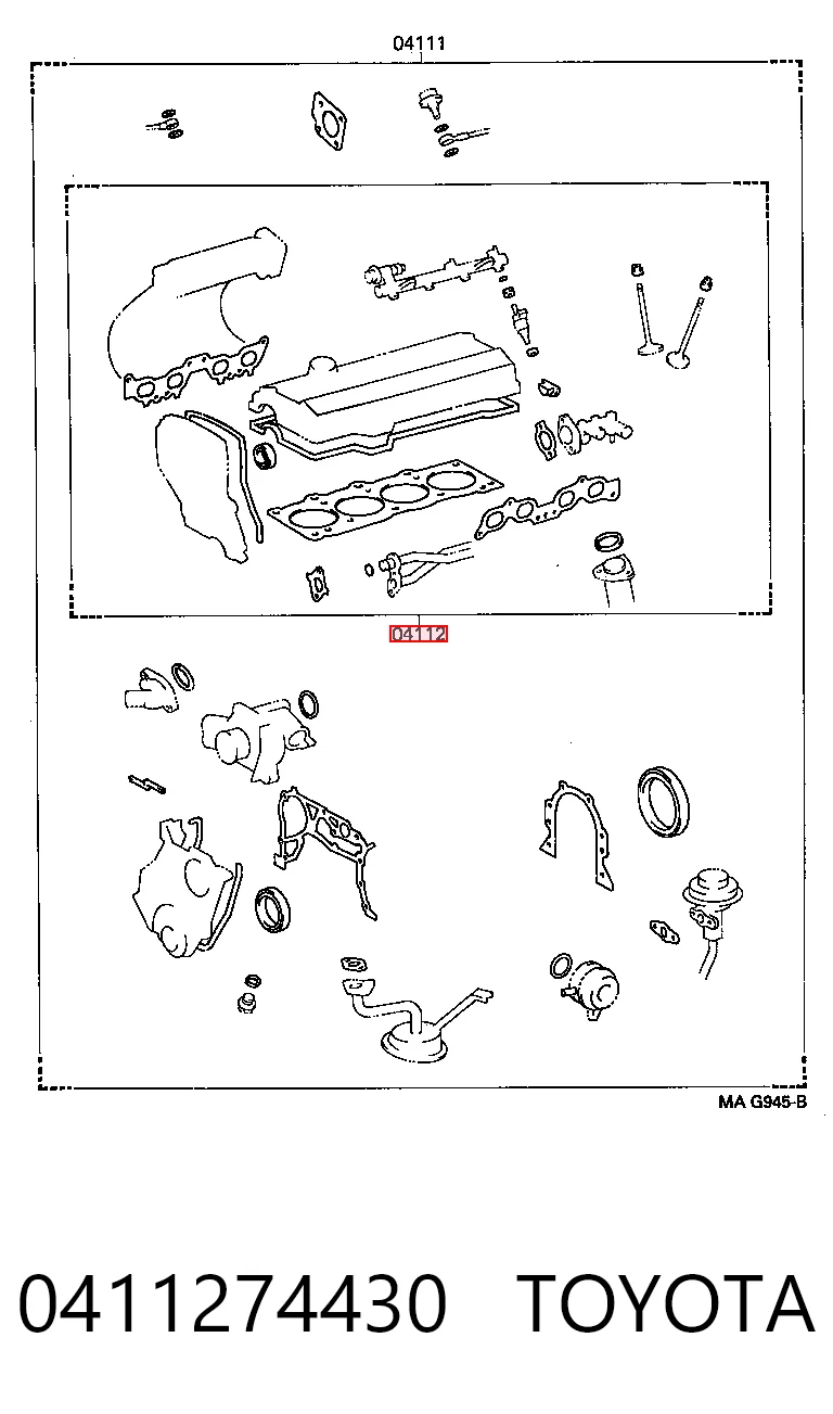 Comprar 10340 Elring Juego de juntas superiores de motor