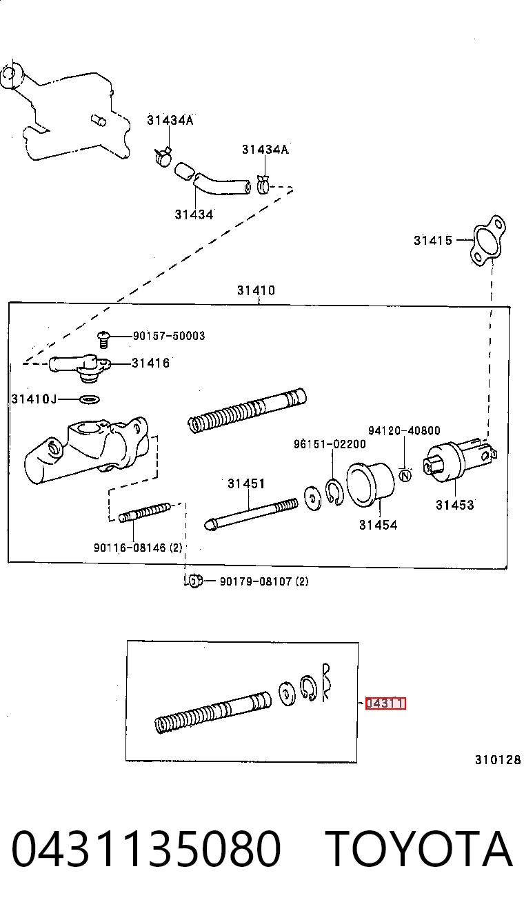 0431135080 Toyota