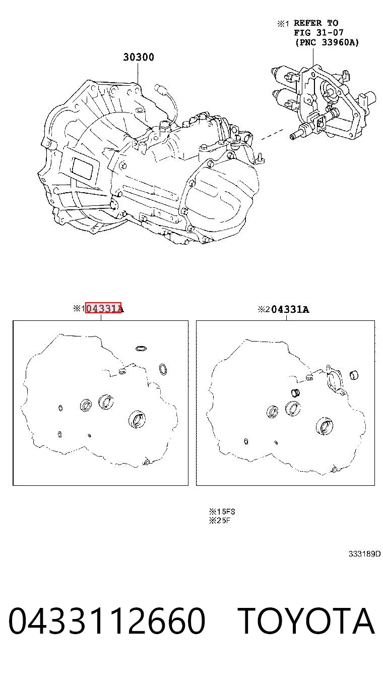 Comprar Juego de reparación de caja de cambios Toyota Auris  E15 a bajo precio