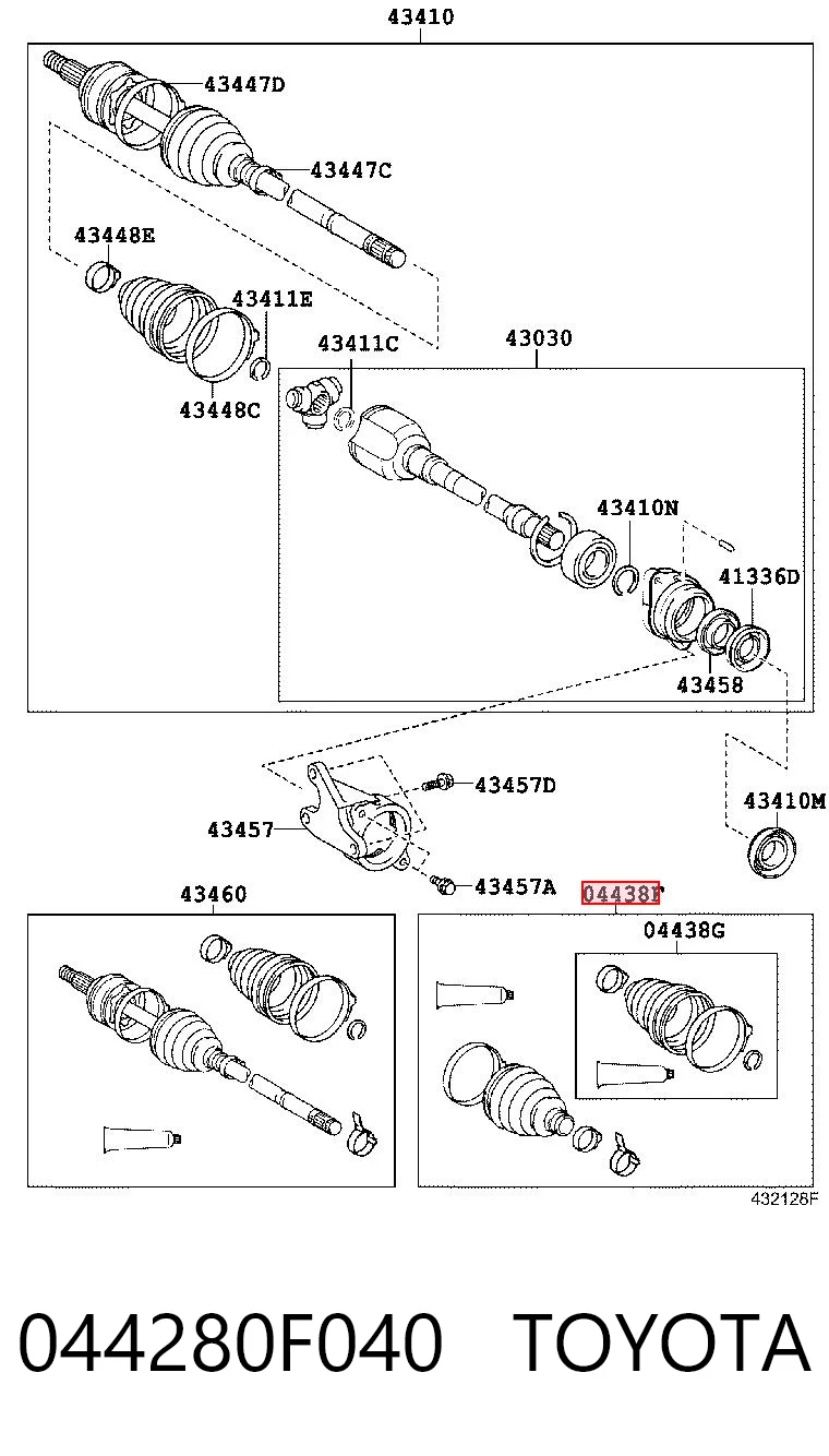 Comprar Fuelle de semieje delantero interior Audi A4 B8 8K2