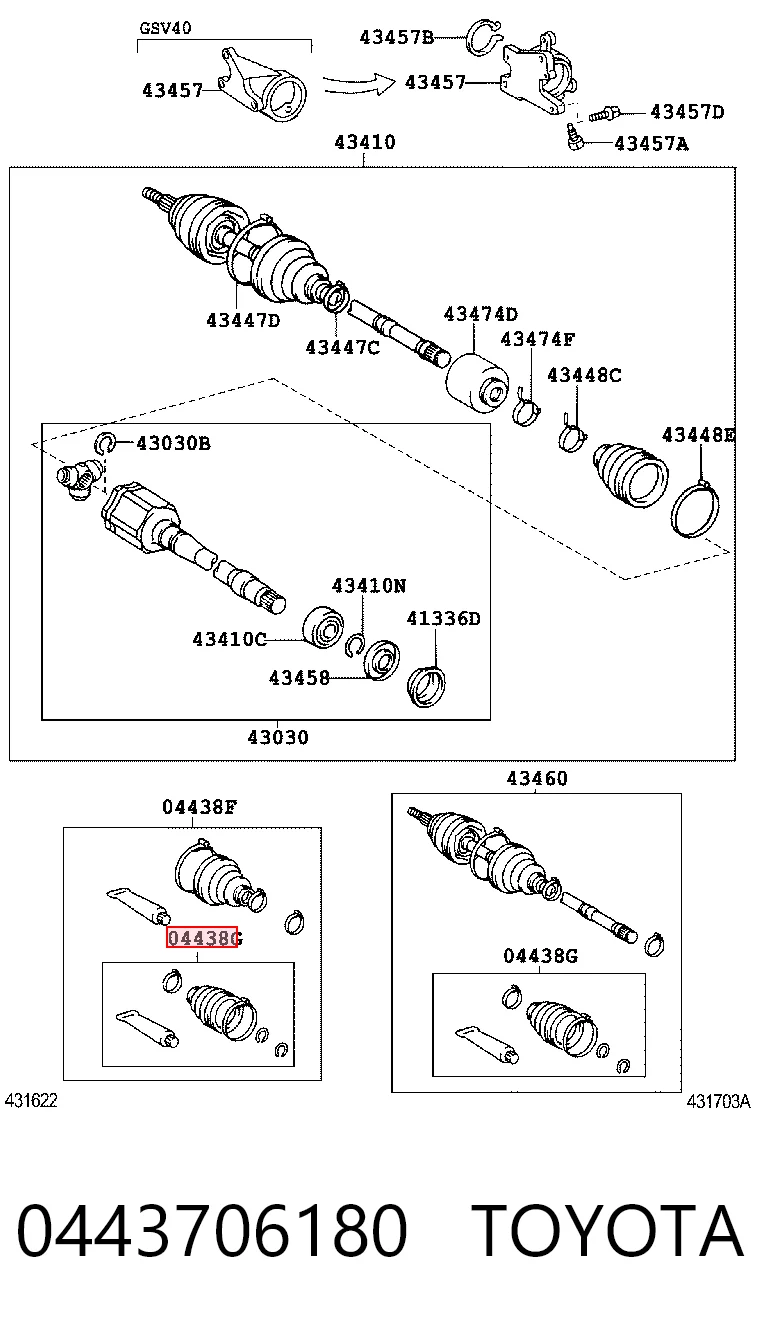 0443706180 Toyota