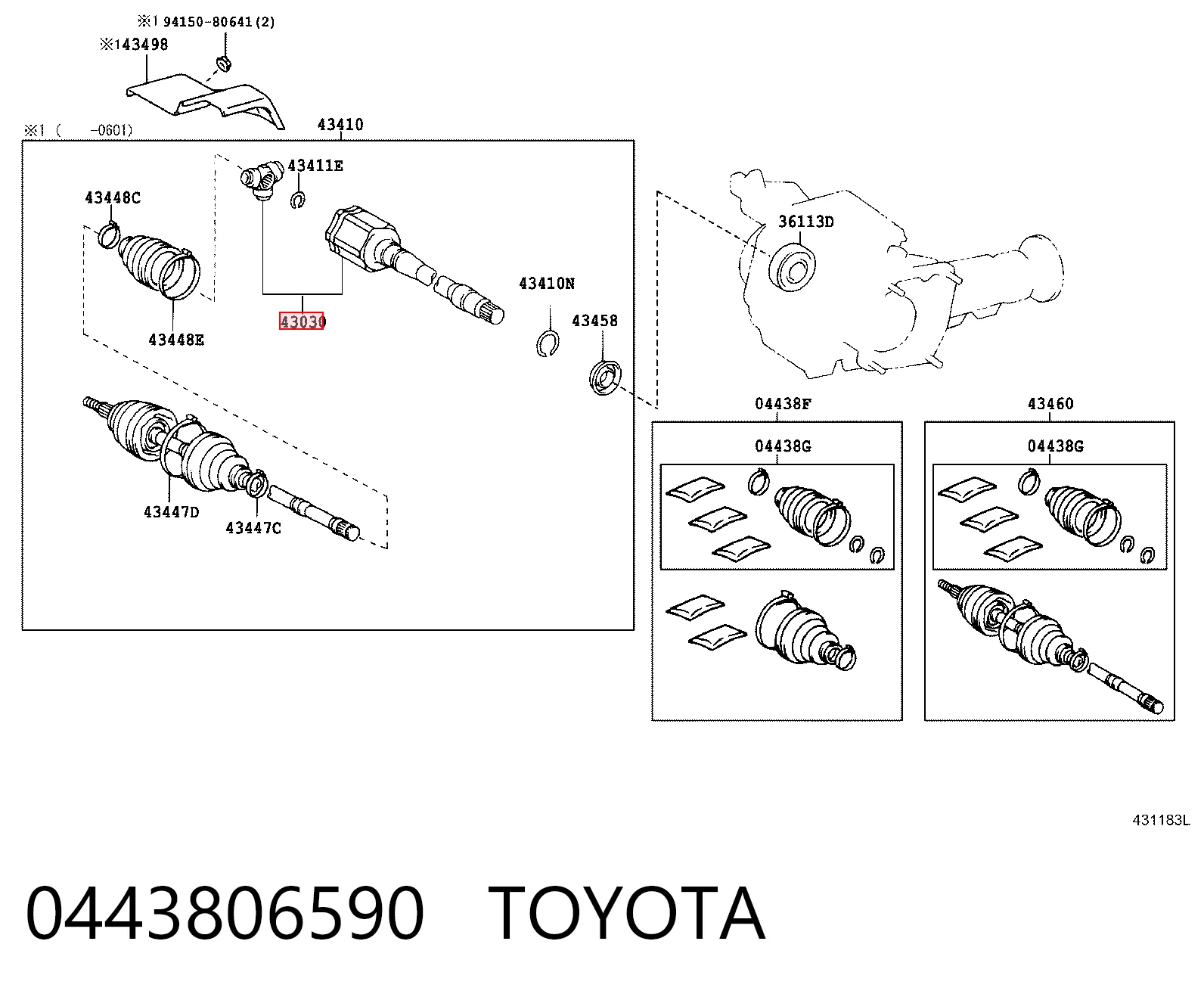 0443806590 Toyota