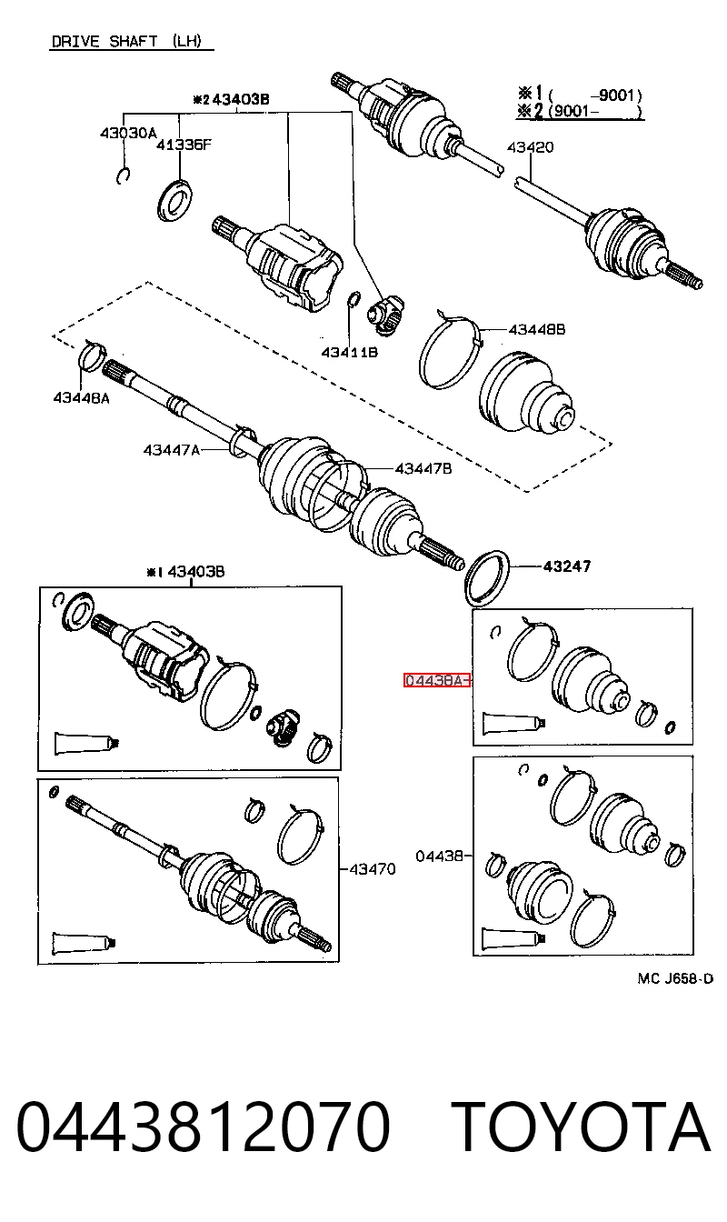 0443812070 Toyota