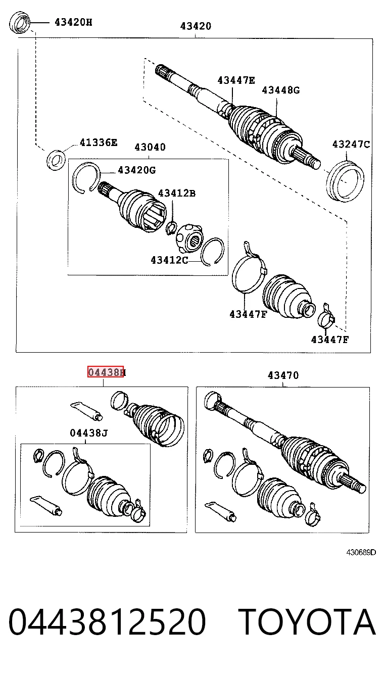 Fuelle, palier delantero exterior Mitsubishi Pajero II SUV (V2W, V4W) (1990 - 2004) precio, desde 7,82 EUR