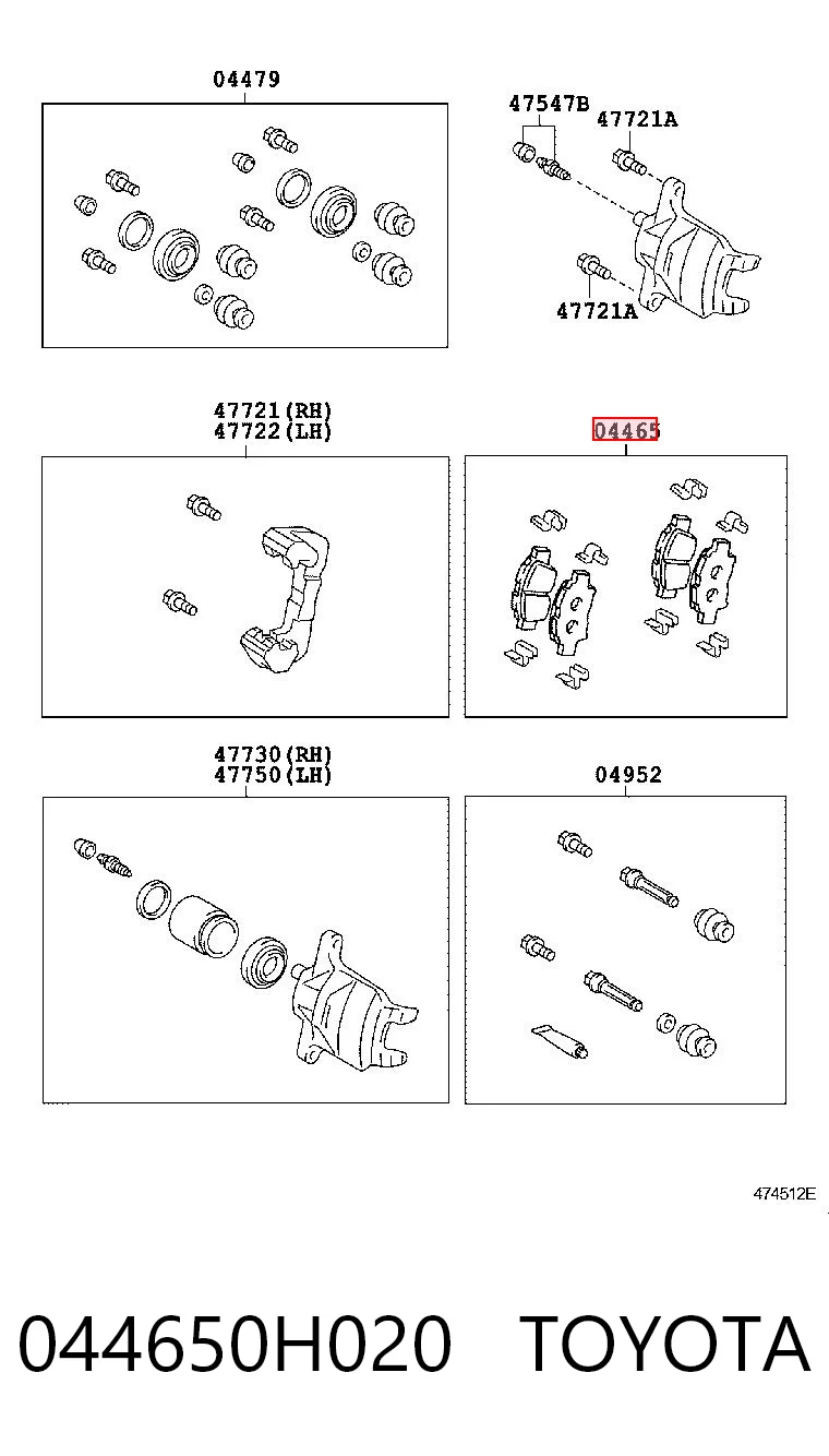044650H020 Toyota