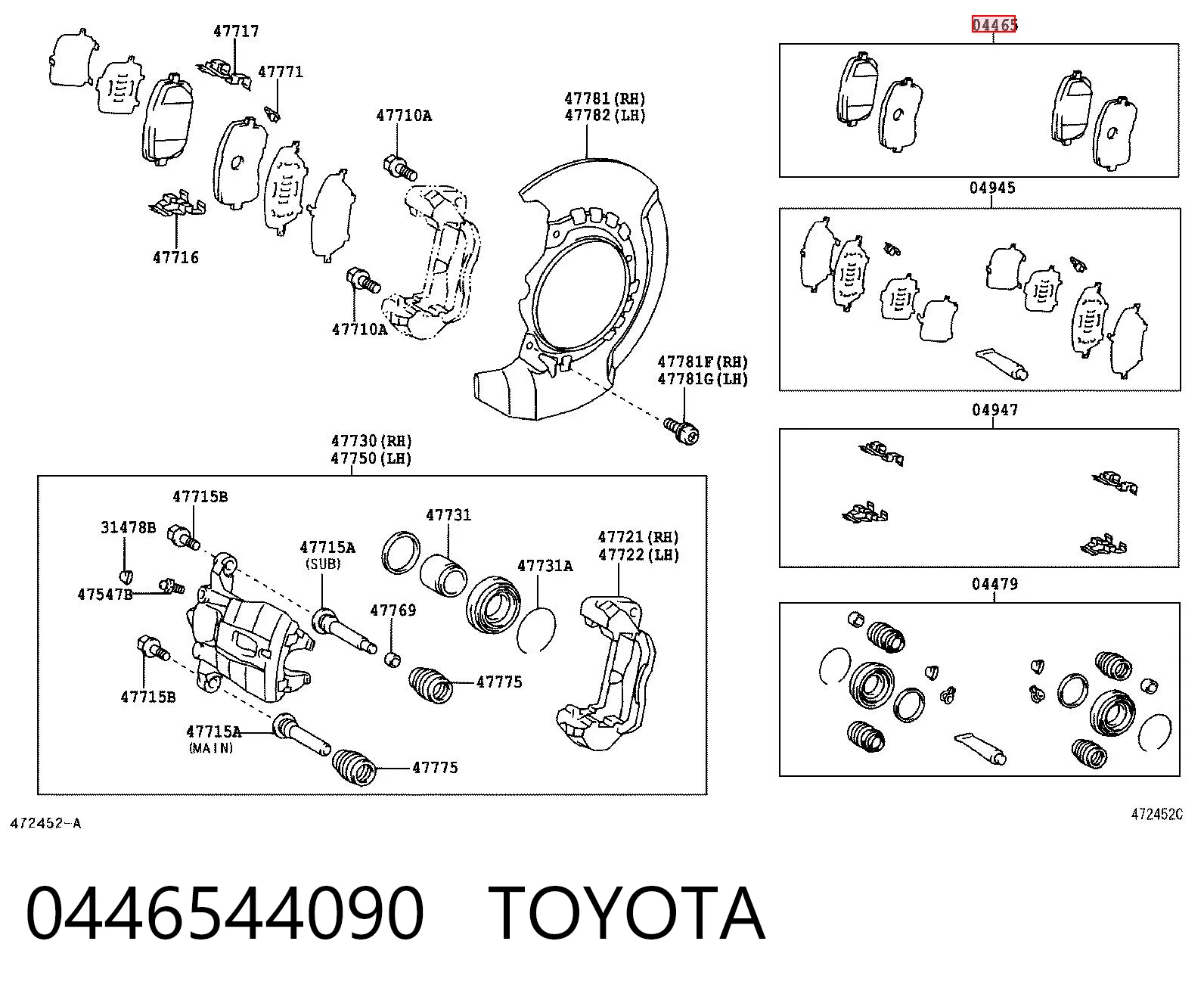 0446544090 Toyota
