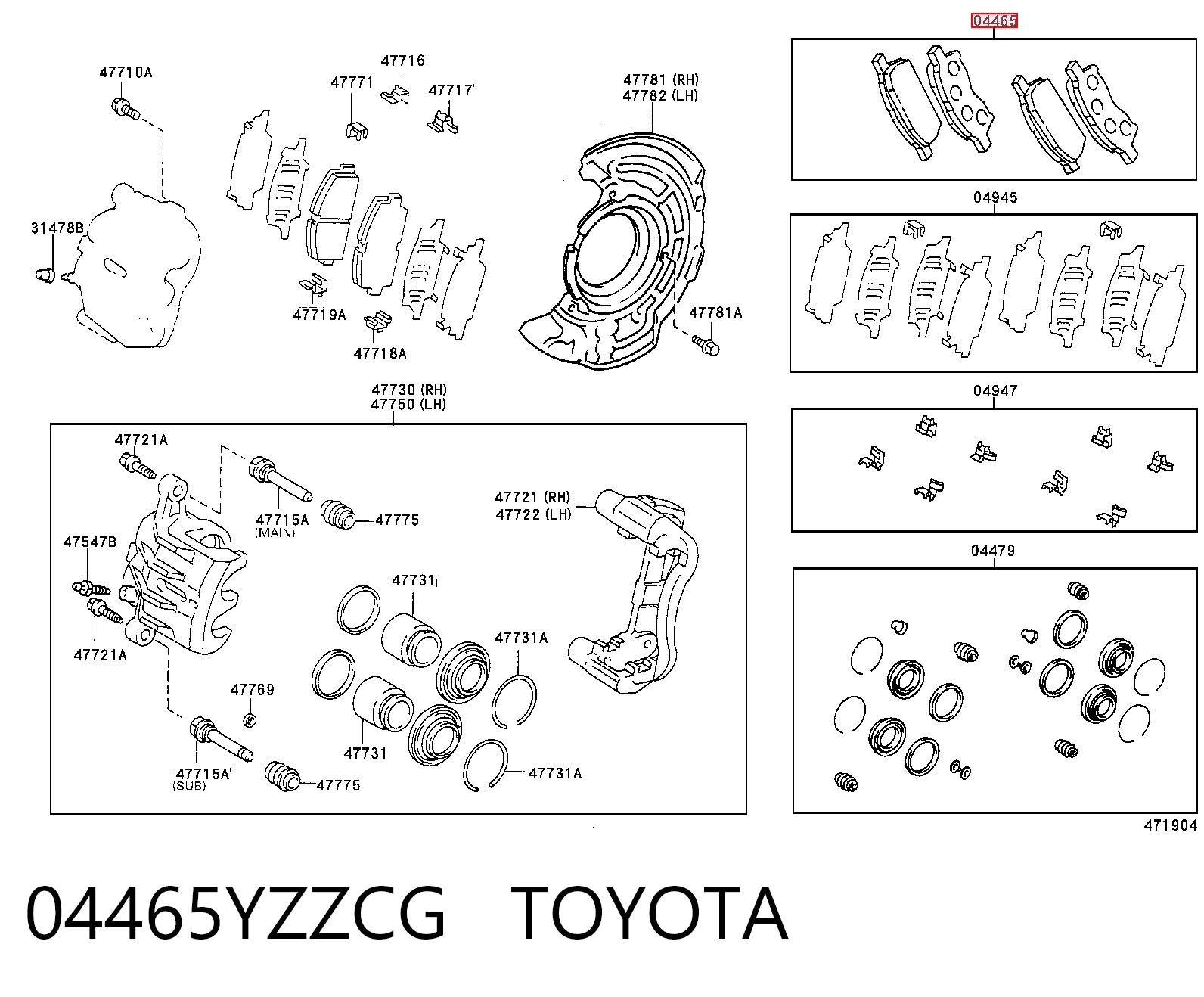 Pastillas freno delanteras Toyota Avensis  desde 29,84 €