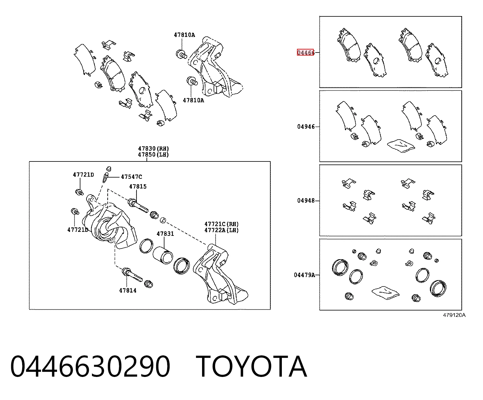 0446630290 Toyota