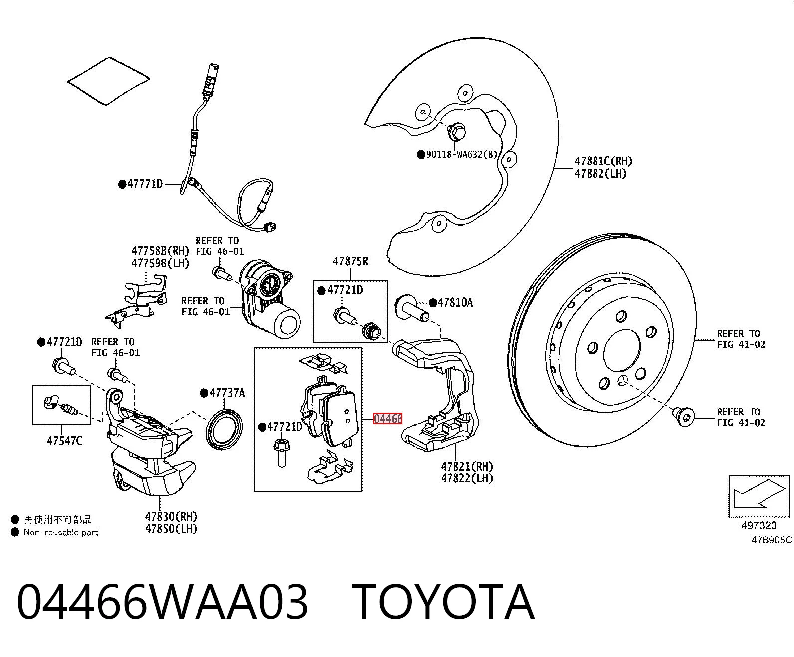 04466WAA03 Toyota