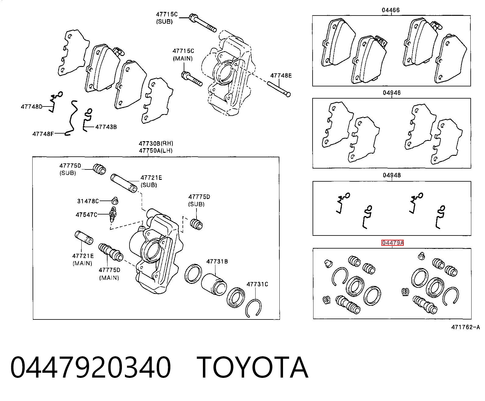 0447920340 Toyota