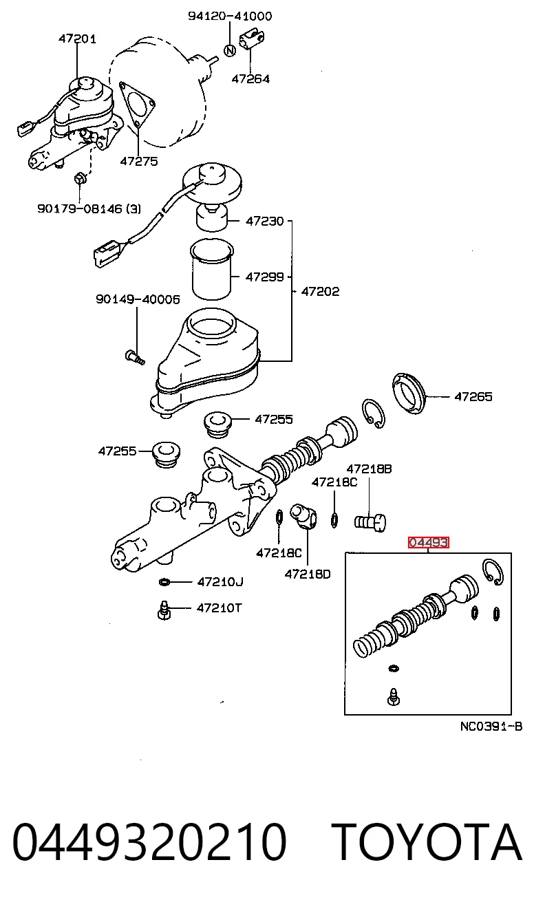 0449320210 Toyota