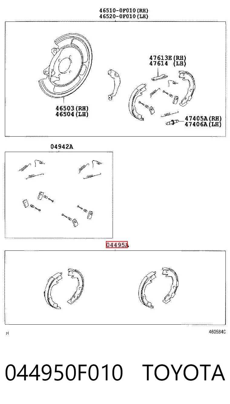044950F010 Toyota