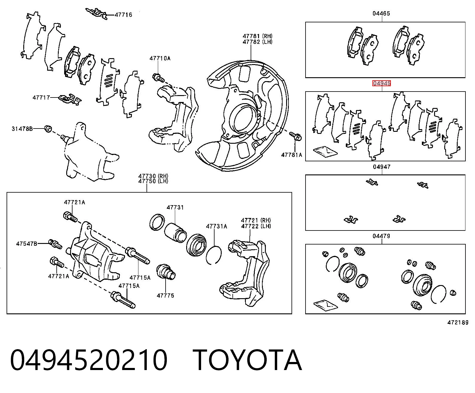 0494520210 Toyota