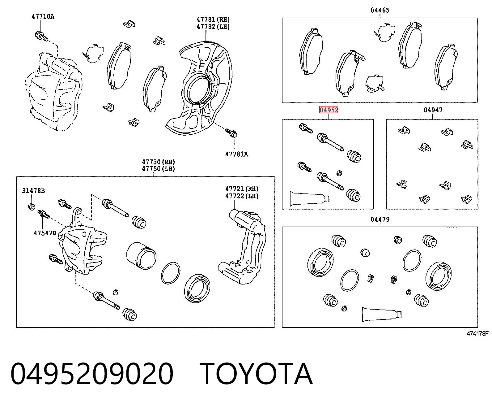 0495209020 Toyota