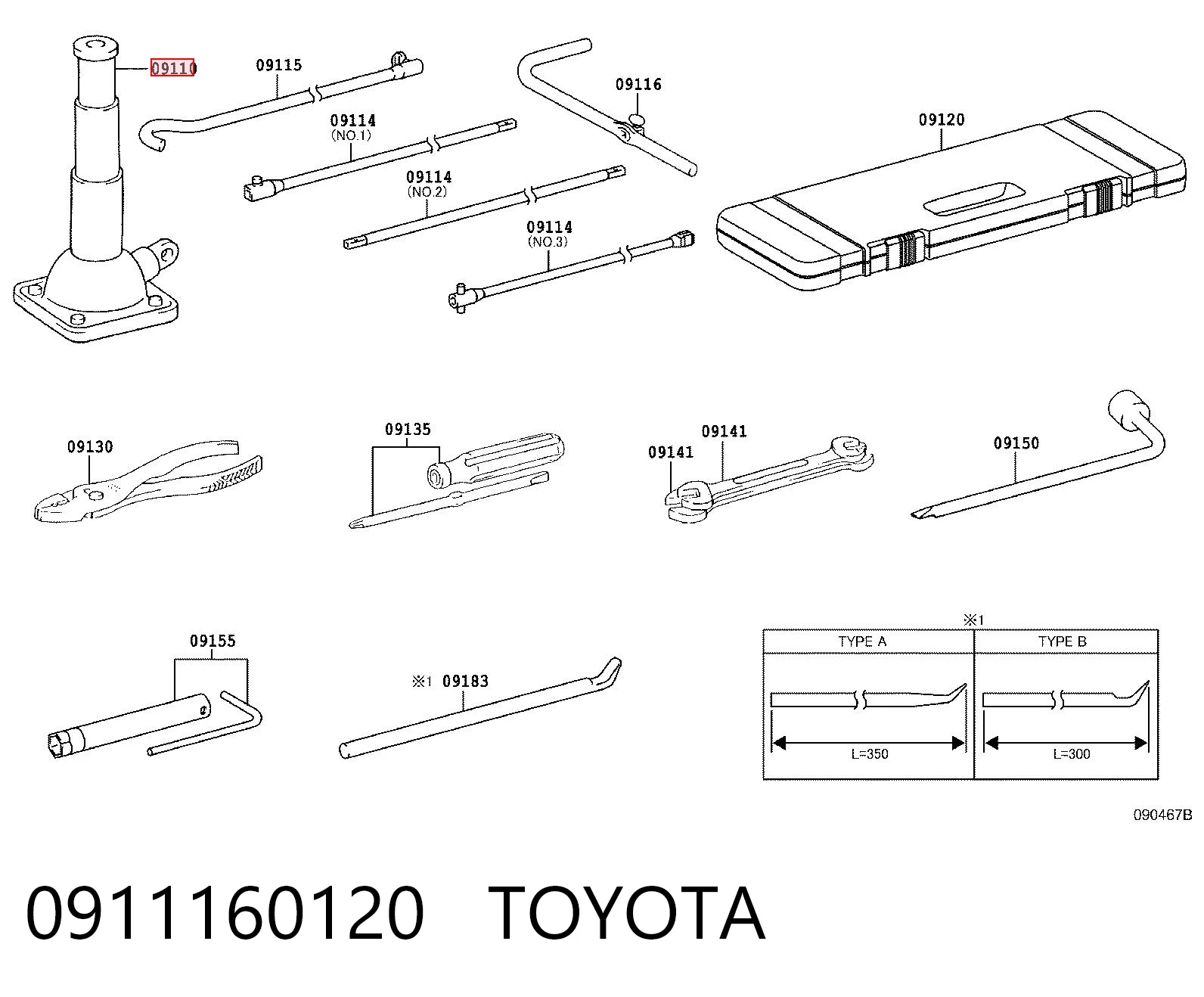 0911160120 Toyota Gato
