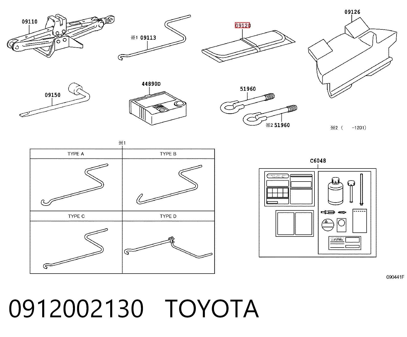 0912002130 Toyota