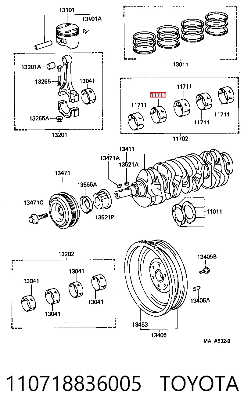 110718836005 Toyota