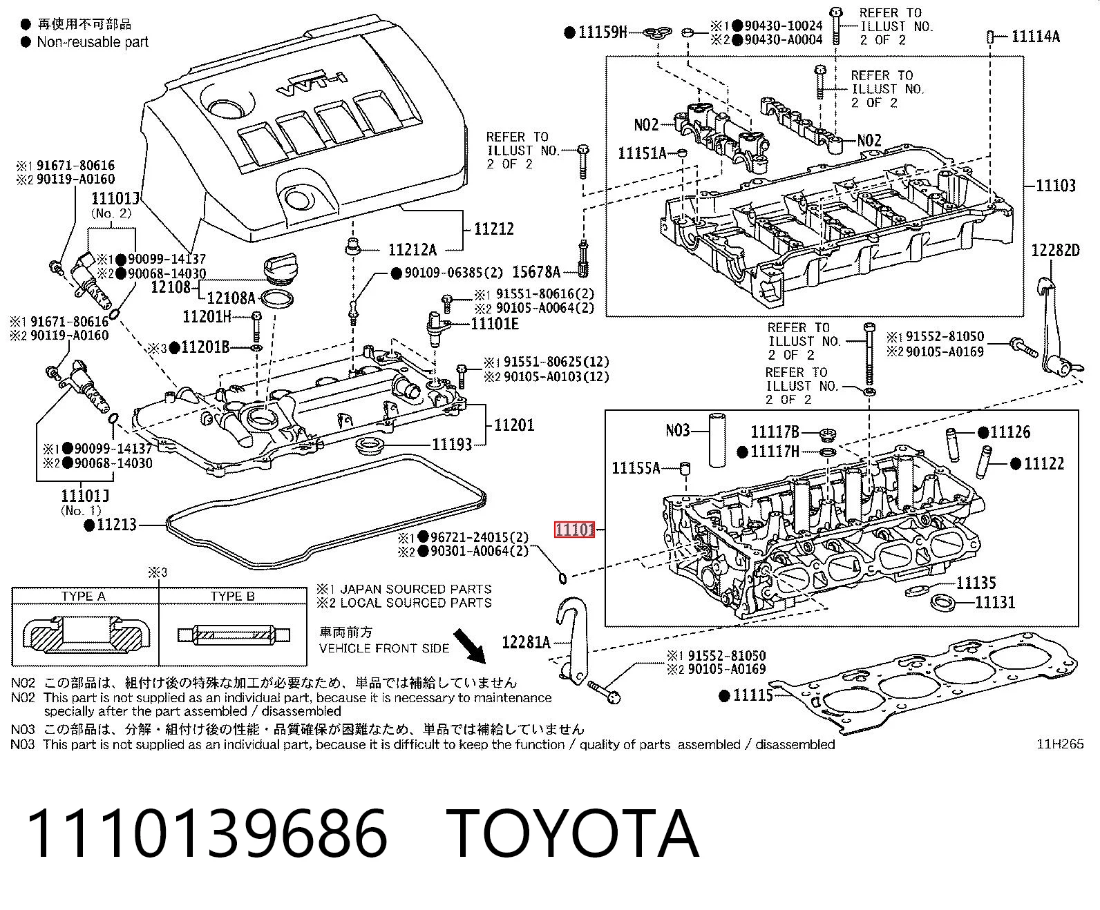 Culata para Toyota Yaris SP90