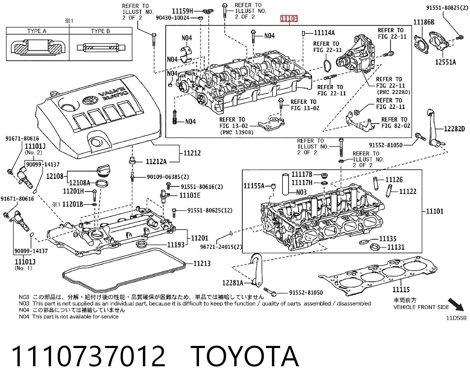 1110737012 Toyota