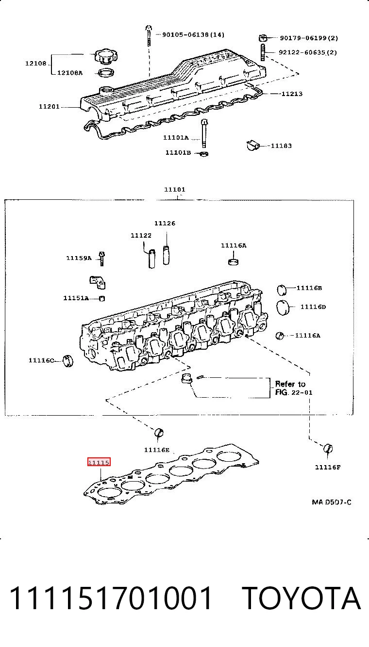 111151701001 Toyota