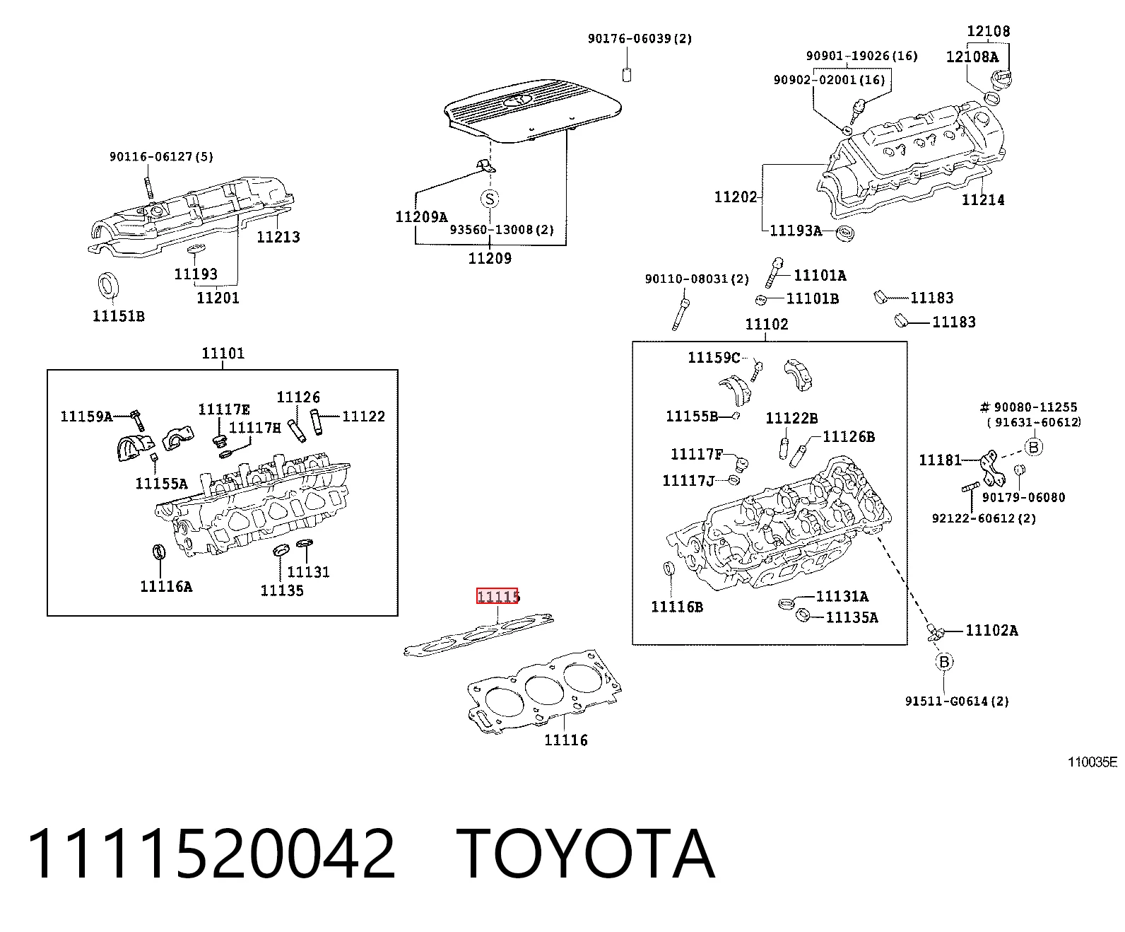 1111520042 Toyota