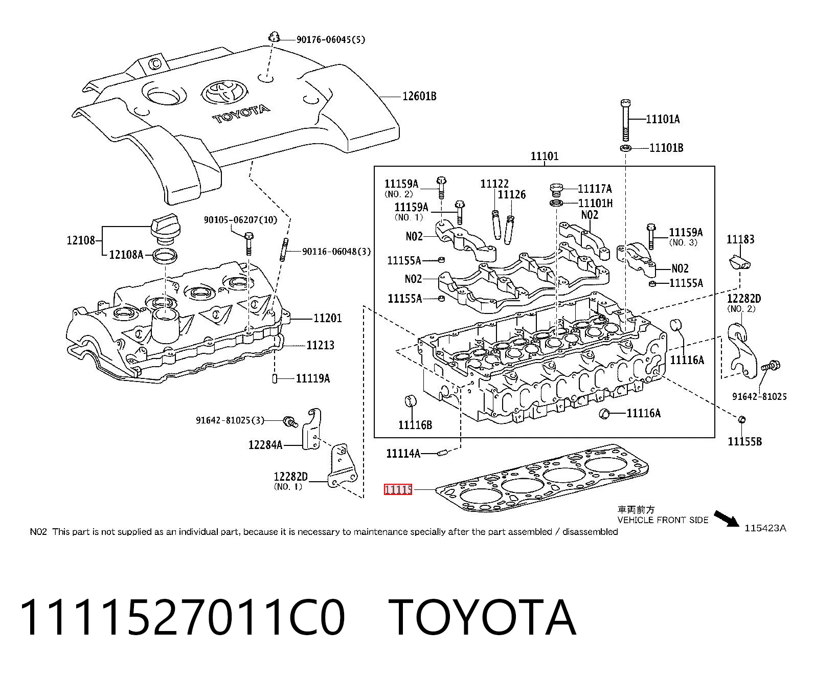 1111527011C0 Toyota