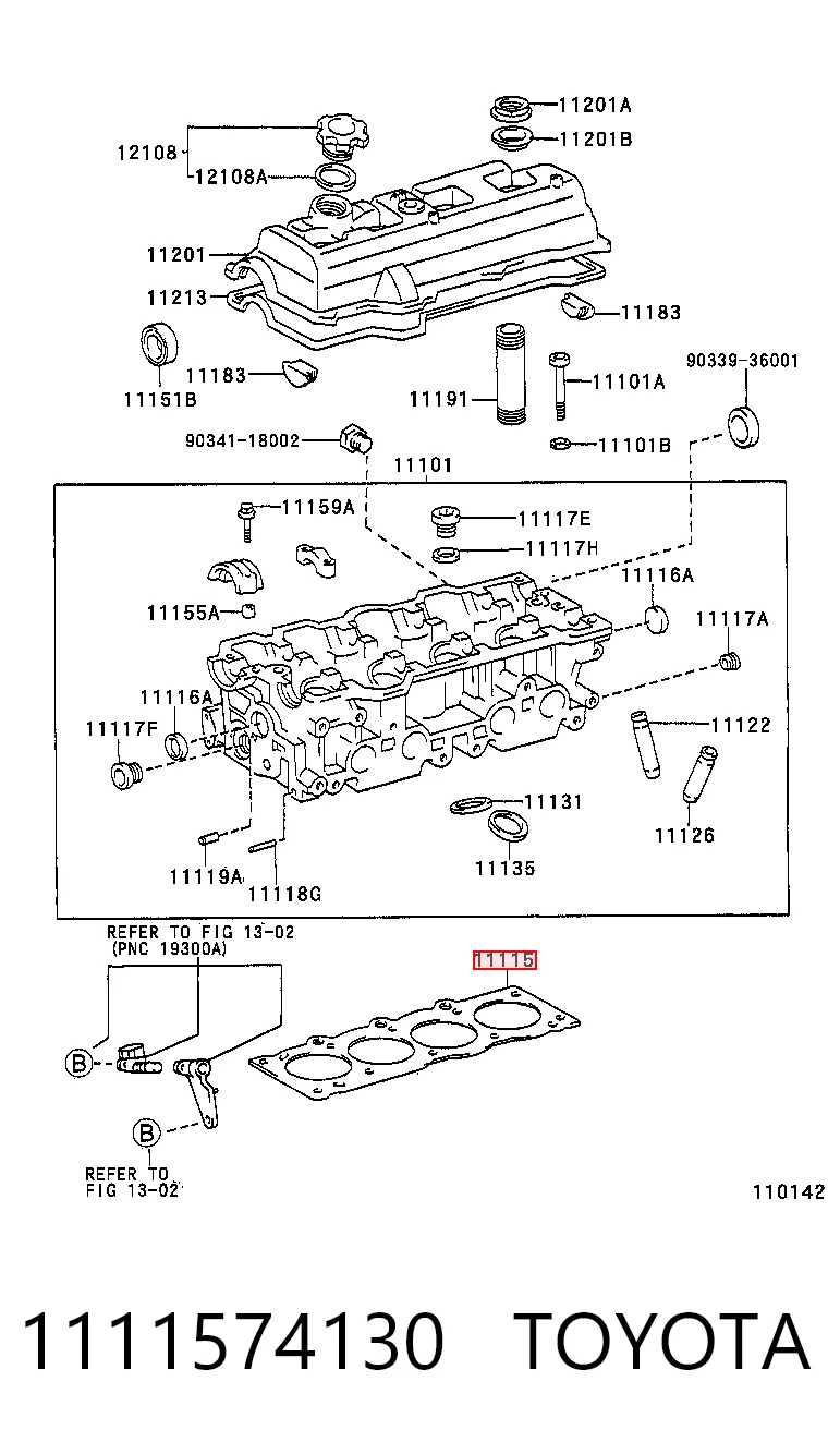 Comprar Junta de culata Toyota RAV4 I XA