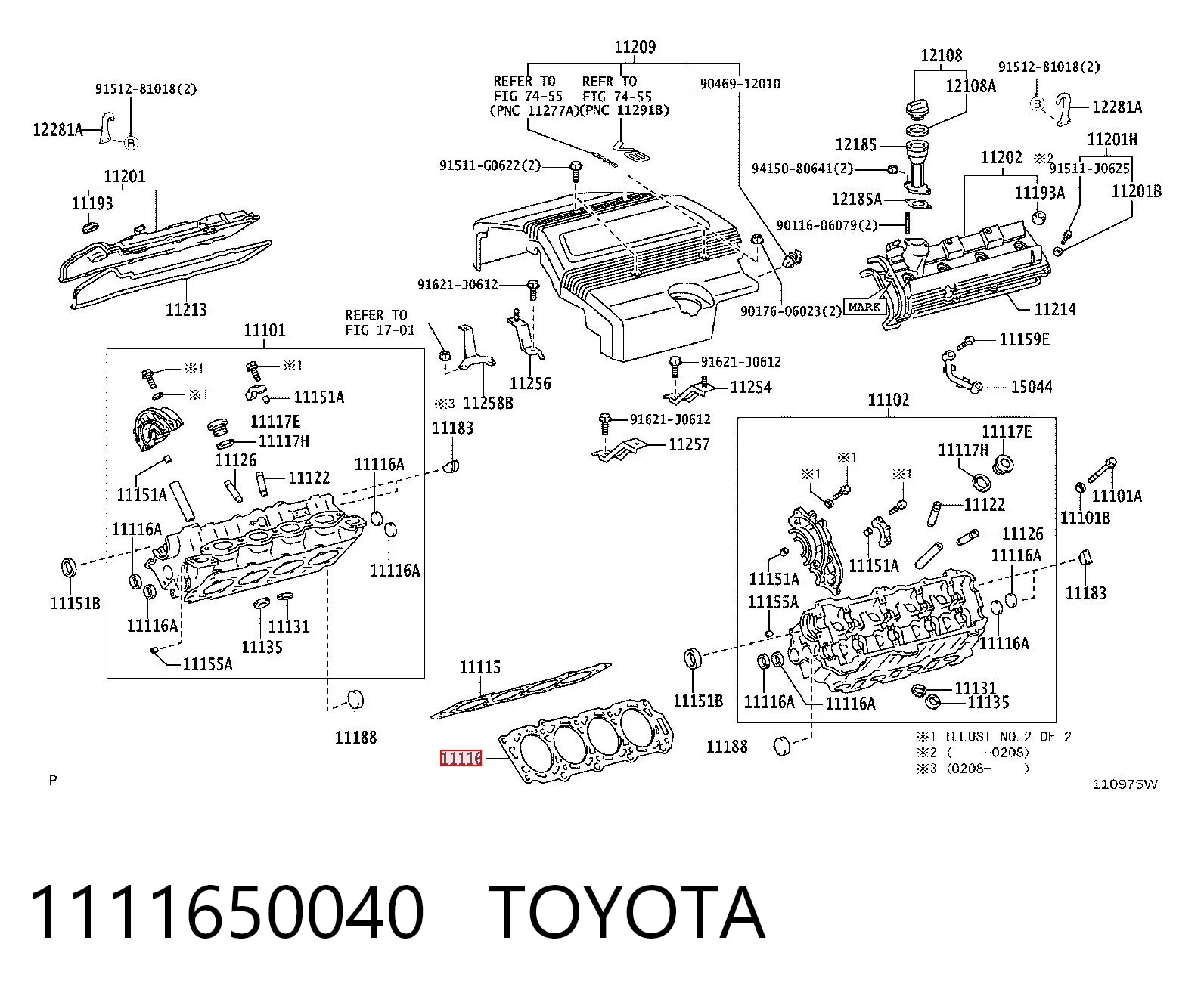 1111650040 Toyota