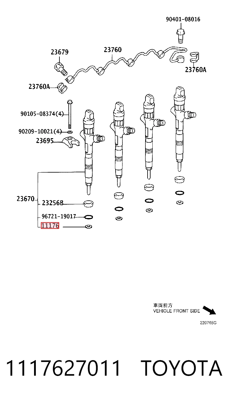 1117627011 Toyota