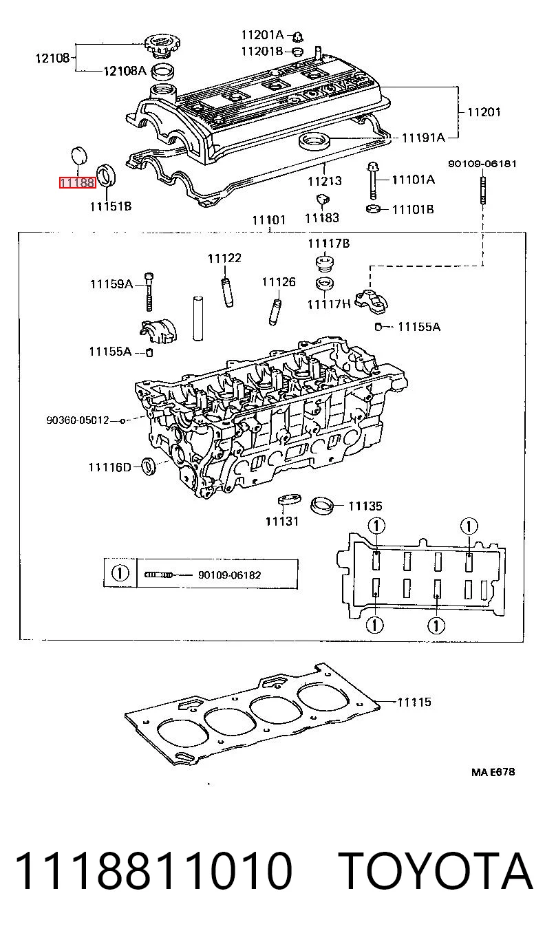1118811010 Toyota