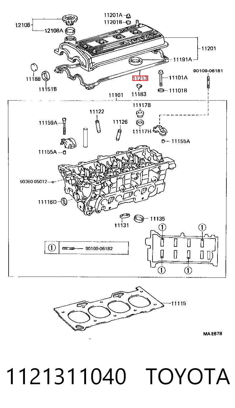 1121311040 Toyota