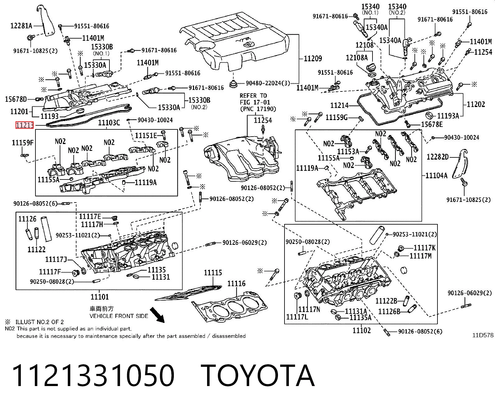 1121331050 Toyota